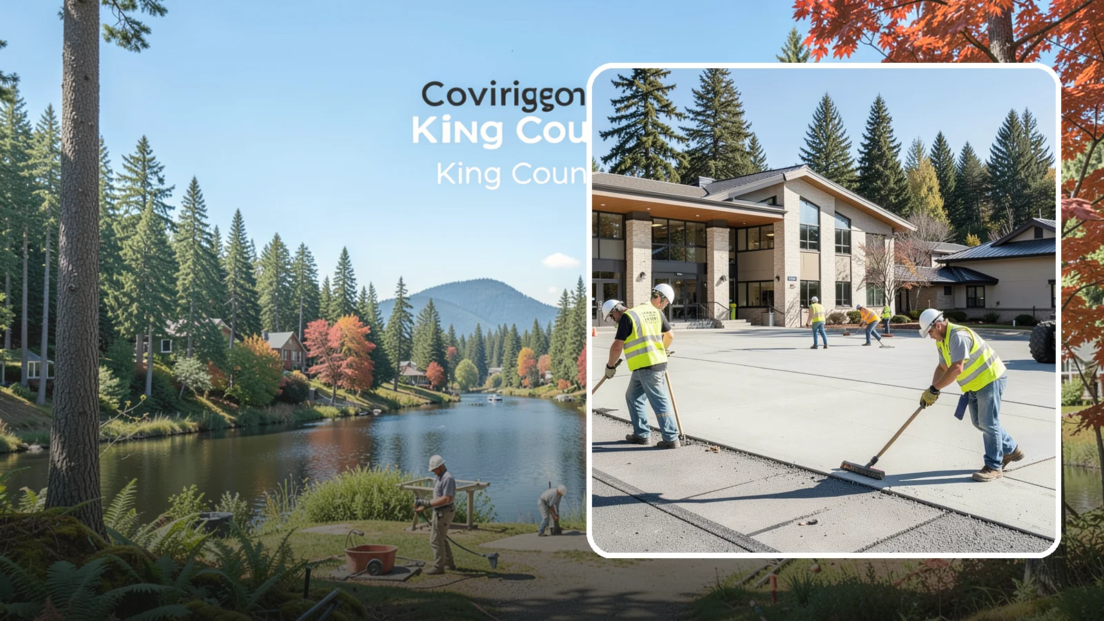 Public Plaza Maintenance in Covington, King County, WA - We provide ongoing plaza maintenance including joint repair, cleaning, sealing, and hardscape upkeep.