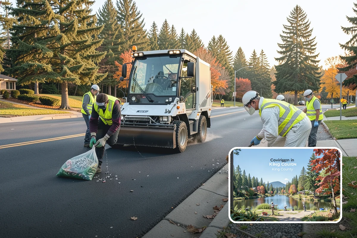 Public Plaza Maintenance in Covington, King County, WA - Extends plaza service life and defers costly reconstruction