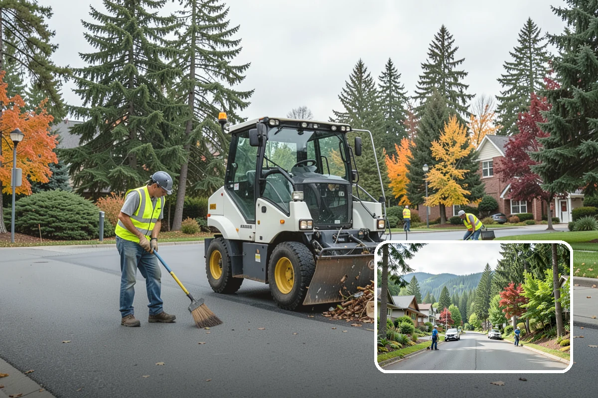 Public Plaza Maintenance in Darrington, Snohomish County, WA - Extends plaza service life and defers costly reconstruction