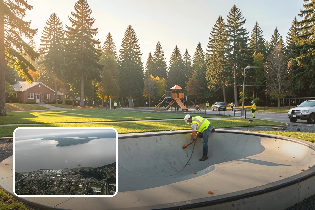 Public Plaza Maintenance in Des Moines, King County, WA - Extends plaza service life and defers costly reconstruction