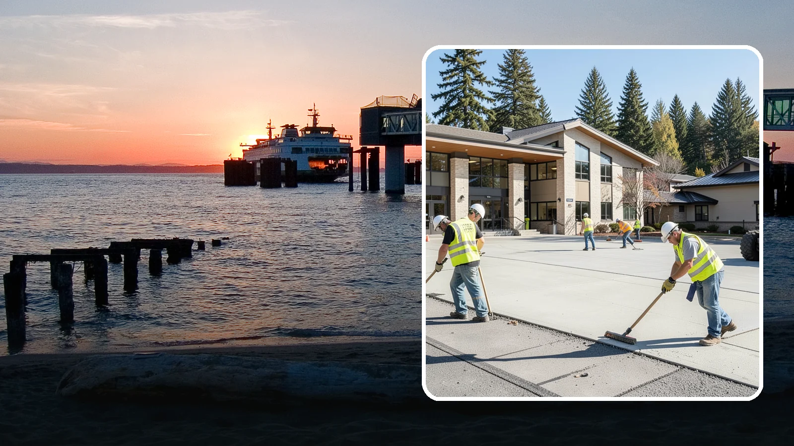 Public Plaza Maintenance in Edmonds, Snohomish County, WA - We provide ongoing plaza maintenance including joint repair, cleaning, sealing, and hardscape upkeep.