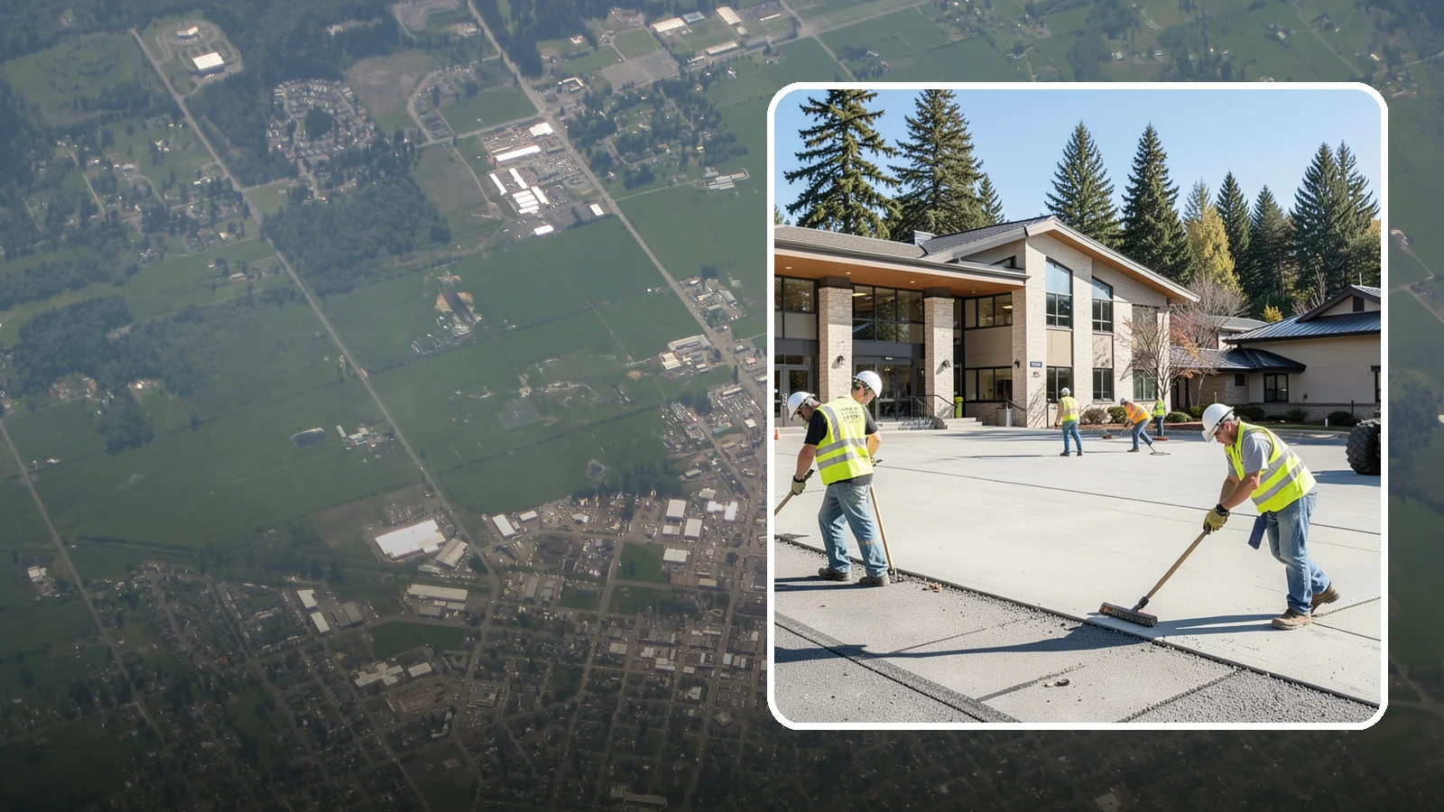 Public Plaza Maintenance in Enumclaw, King County, WA - We provide ongoing plaza maintenance including joint repair, cleaning, sealing, and hardscape upkeep.