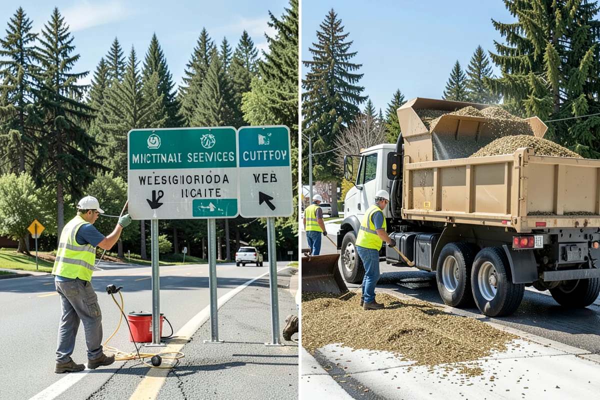 Public Plaza Maintenance in Enumclaw, King County, WA - Establish an inspection and maintenance schedule