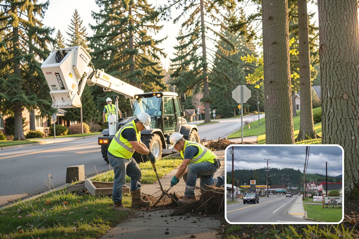 Public Plaza Maintenance in Granite Falls, Snohomish County, WA - Extends plaza service life and defers costly reconstruction