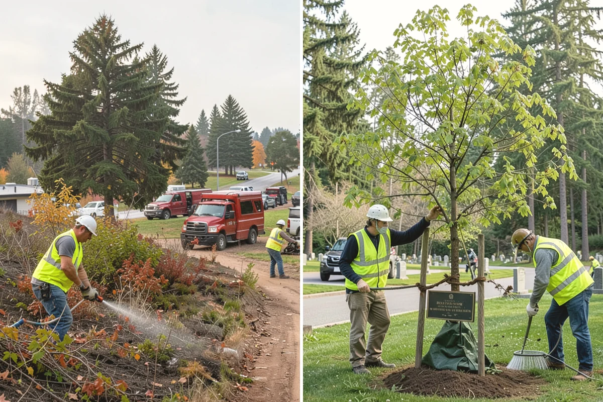 Public Plaza Maintenance in Issaquah, King County, WA - Establish an inspection and maintenance schedule