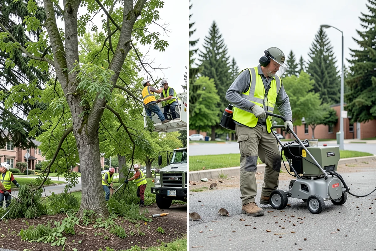 Public Plaza Maintenance in Maple Valley, King County, WA - Establish an inspection and maintenance schedule