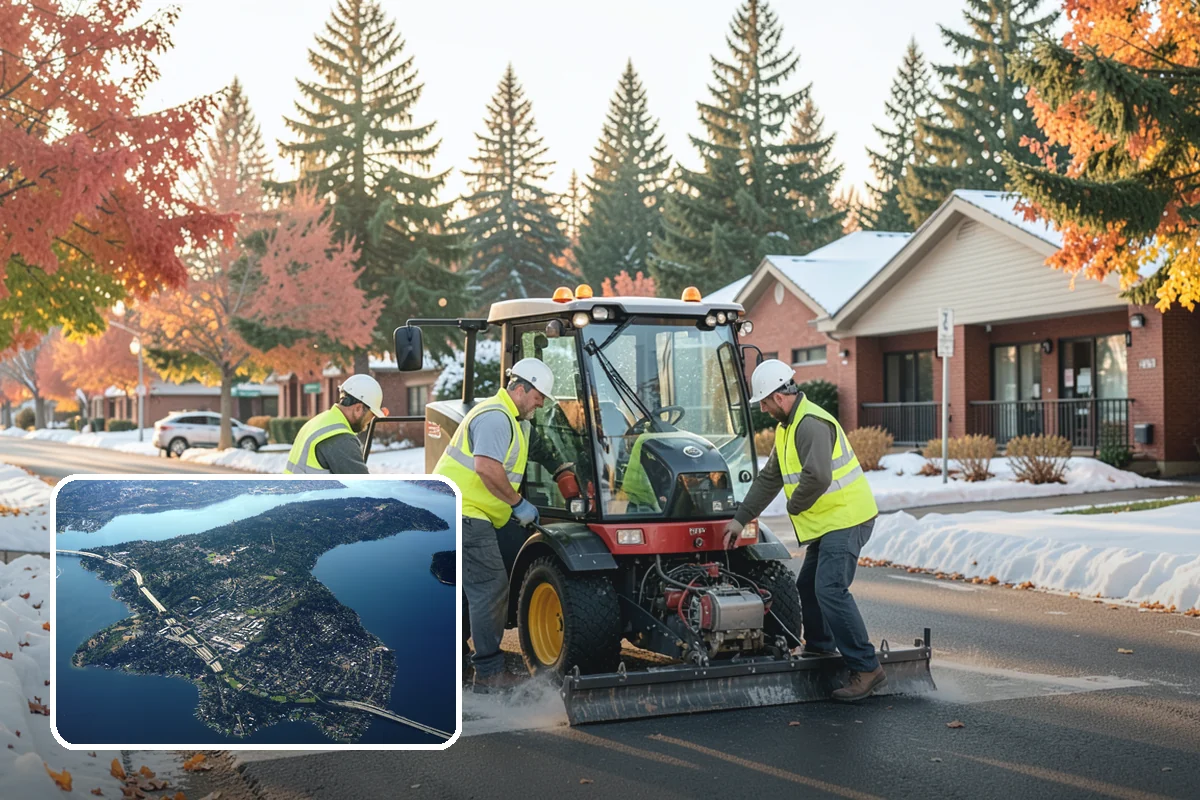 Public Plaza Maintenance in Mercer Island, King County, WA - Extends plaza service life and defers costly reconstruction