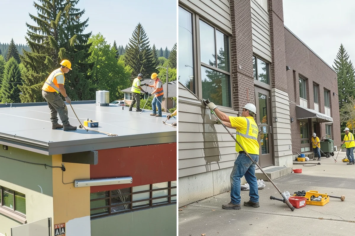 Public Plaza Maintenance in Mill Creek, Snohomish County, WA - Establish an inspection and maintenance schedule