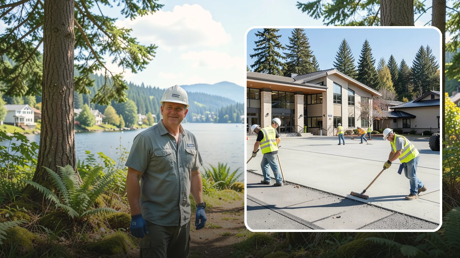 Public Plaza Maintenance in Milton, King County, WA - We provide ongoing plaza maintenance including joint repair, cleaning, sealing, and hardscape upkeep.