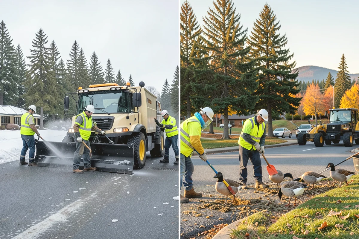 Public Plaza Maintenance in Monroe, Snohomish County, WA - Establish an inspection and maintenance schedule