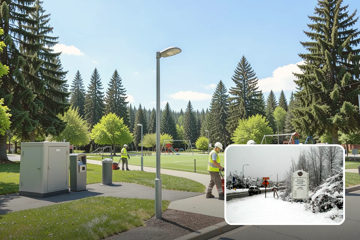 Public Plaza Maintenance in Newcastle, King County, WA - Extends plaza service life and defers costly reconstruction