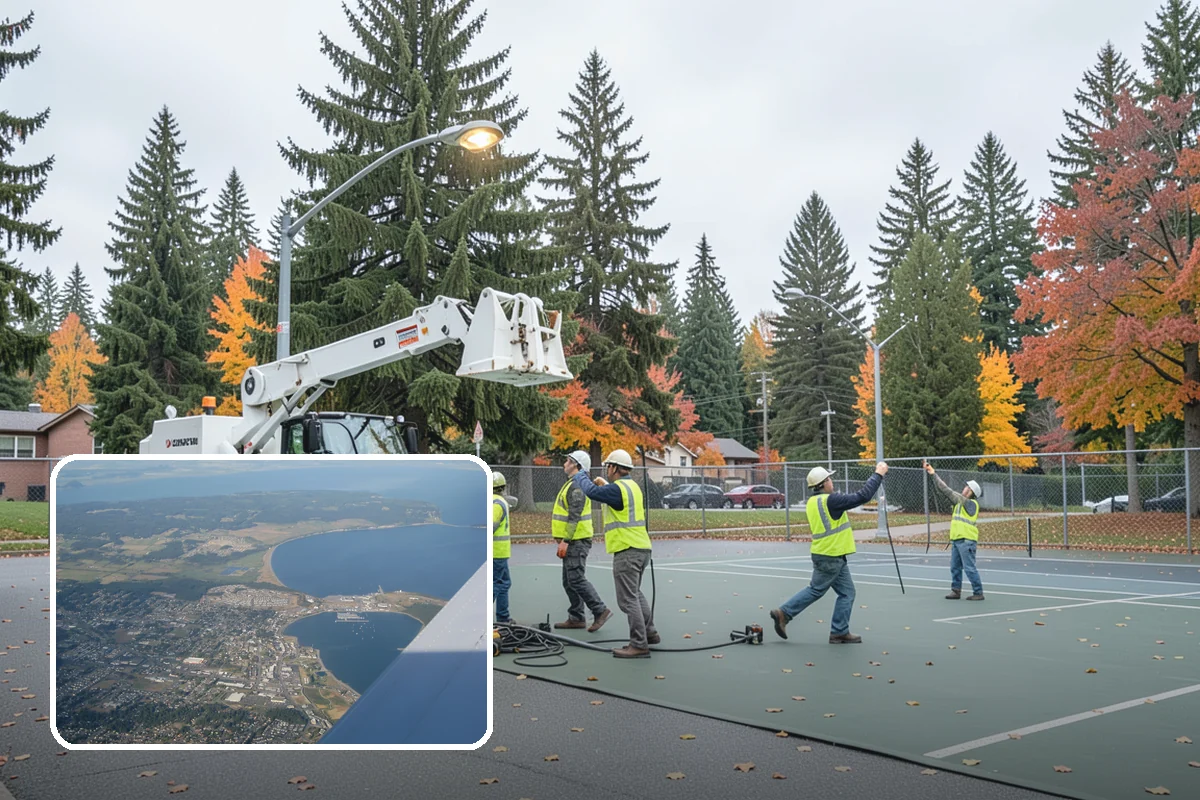 Public Plaza Maintenance in Oak Harbor, Island County, WA - Extends plaza service life and defers costly reconstruction