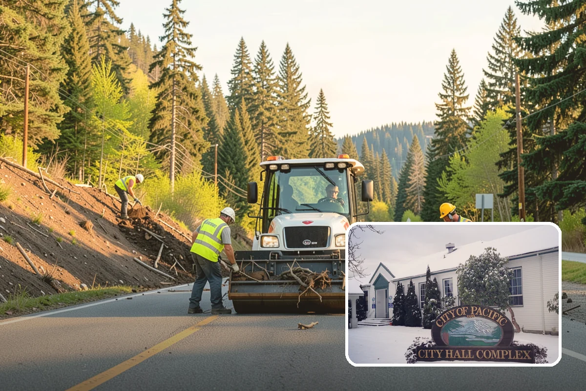 Public Plaza Maintenance in Pacific, King County, WA - Extends plaza service life and defers costly reconstruction