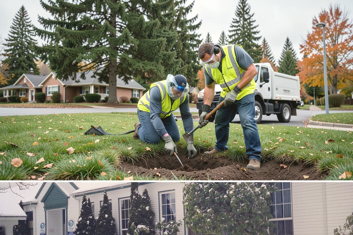Public Plaza Maintenance in Pacific, King County, WA - Biological growth peaks in the wet fall and winter, prioritizing cleaning then, while sealing and repairs are timed for drier...