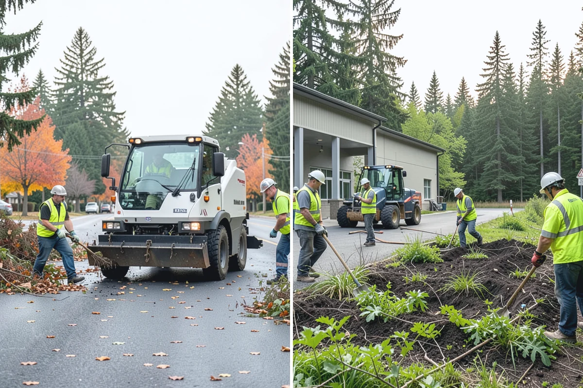 Public Plaza Maintenance in Renton, King County, WA - Establish an inspection and maintenance schedule