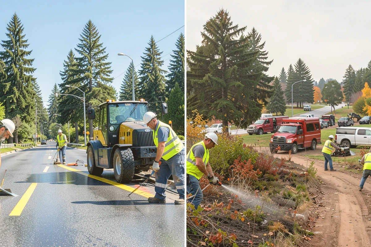 Public Plaza Maintenance in Sammamish, King County, WA - Establish an inspection and maintenance schedule