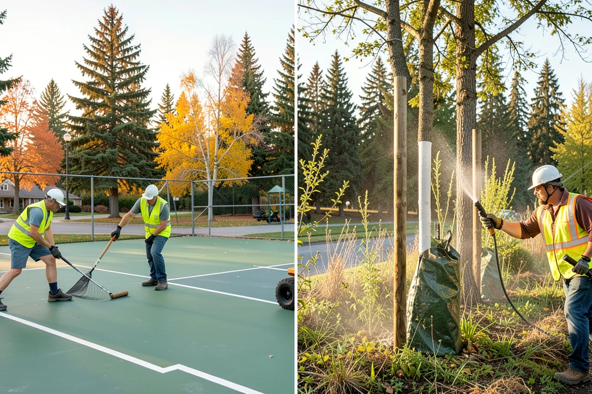 Public Plaza Maintenance in Sedro-Woolley, Skagit County, WA - Establish an inspection and maintenance schedule