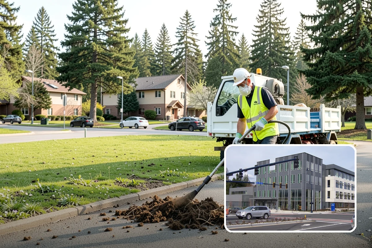 Public Plaza Maintenance in Shoreline, King County, WA - Extends plaza service life and defers costly reconstruction