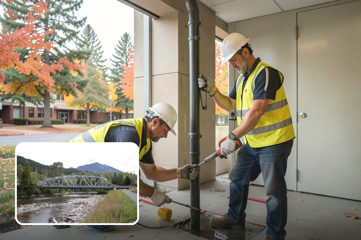 Public Plaza Maintenance in Skykomish, King County, WA - Extends plaza service life and defers costly reconstruction