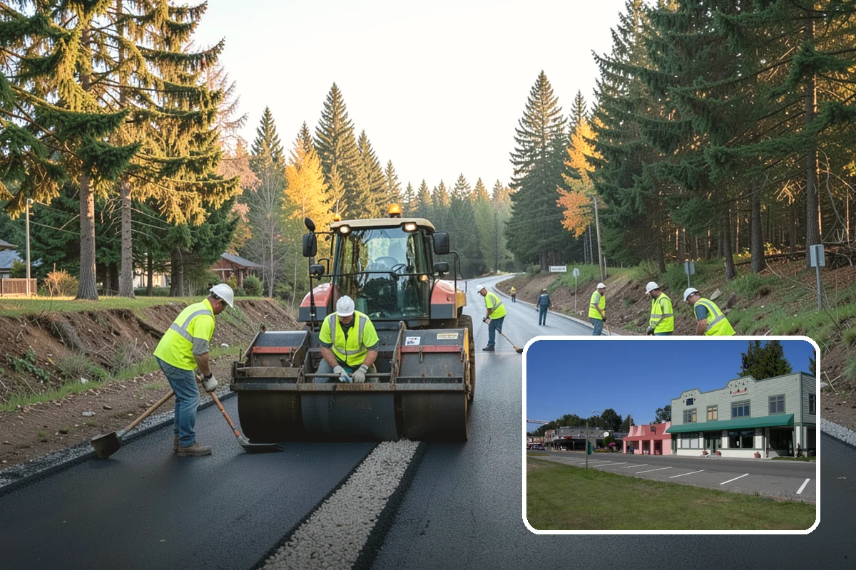 Public Plaza Maintenance in Snoqualmie, King County, WA - Extends plaza service life and defers costly reconstruction