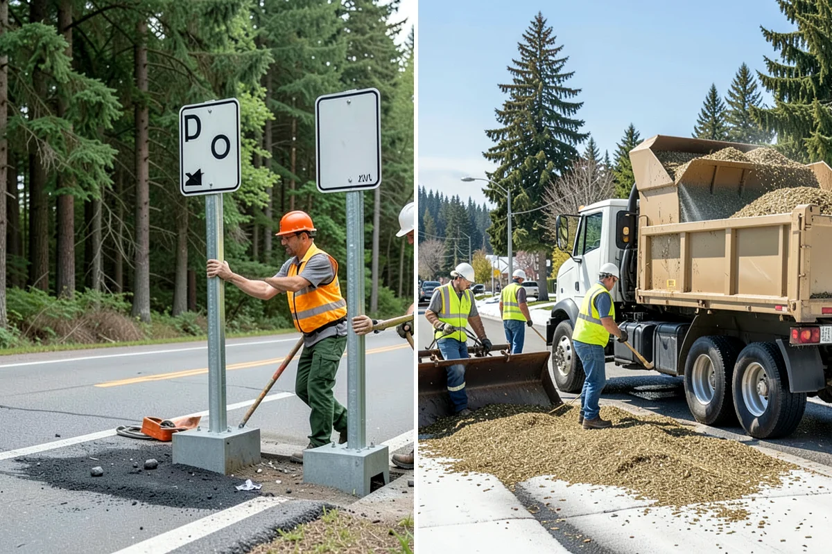 Public Plaza Maintenance in Snoqualmie, King County, WA - Establish an inspection and maintenance schedule