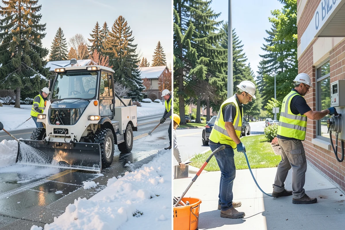Public Plaza Maintenance in South Prairie, Pierce County, WA - Establish an inspection and maintenance schedule