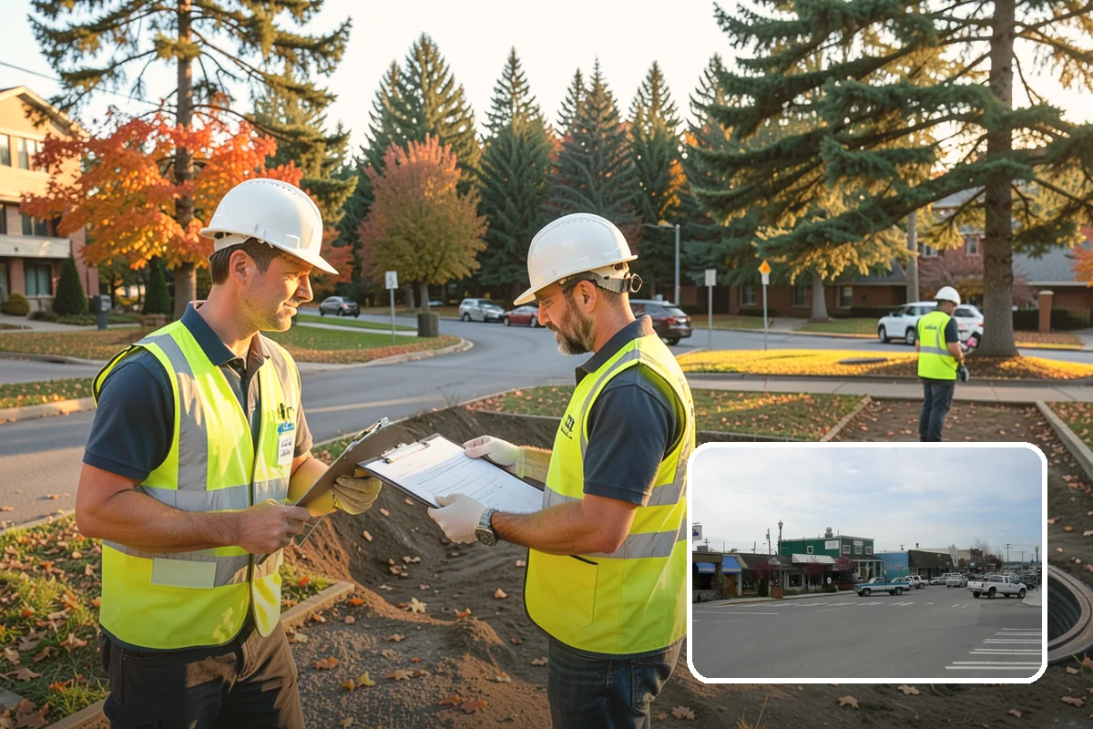 Public Plaza Maintenance in Stanwood, Snohomish County, WA - Extends plaza service life and defers costly reconstruction
