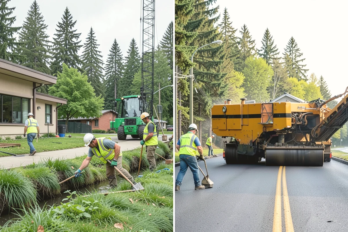 Public Plaza Maintenance in University Place, Pierce County, WA - Establish an inspection and maintenance schedule