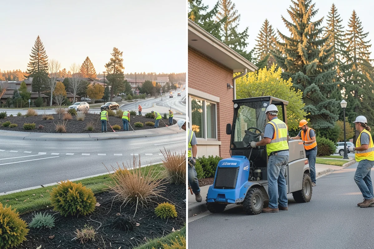 Public Plaza Maintenance in Woodinville, King County, WA - Establish an inspection and maintenance schedule