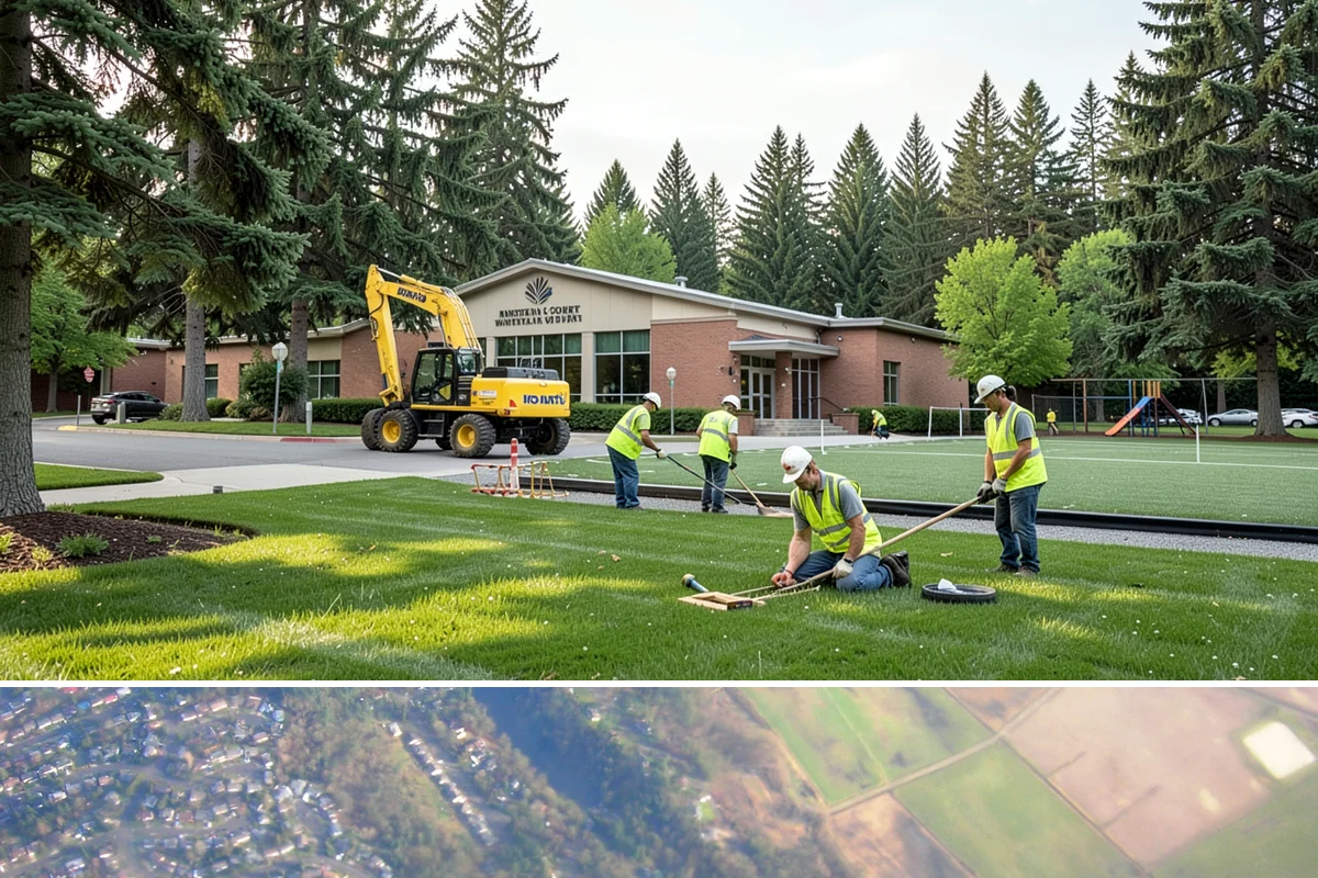 Public Restroom Maintenance in Algona, King County, WA - Summer park and event traffic sharply increases restroom use and required service frequency.