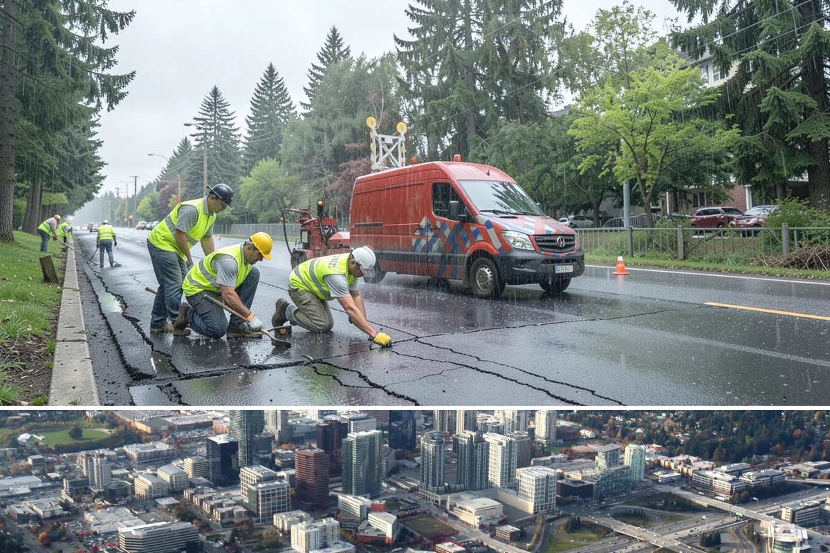 Public Restroom Maintenance in Bellevue, King County, WA - Summer park and event traffic sharply increases restroom use and required service frequency.