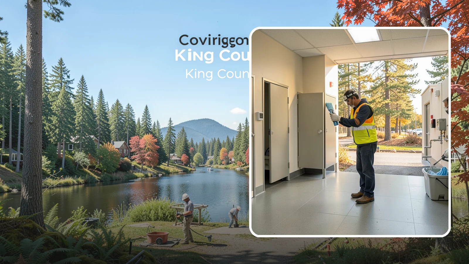 Public Restroom Maintenance in Covington, King County, WA - Keep public restrooms clean, stocked, and functional to protect public health and facility reputation.