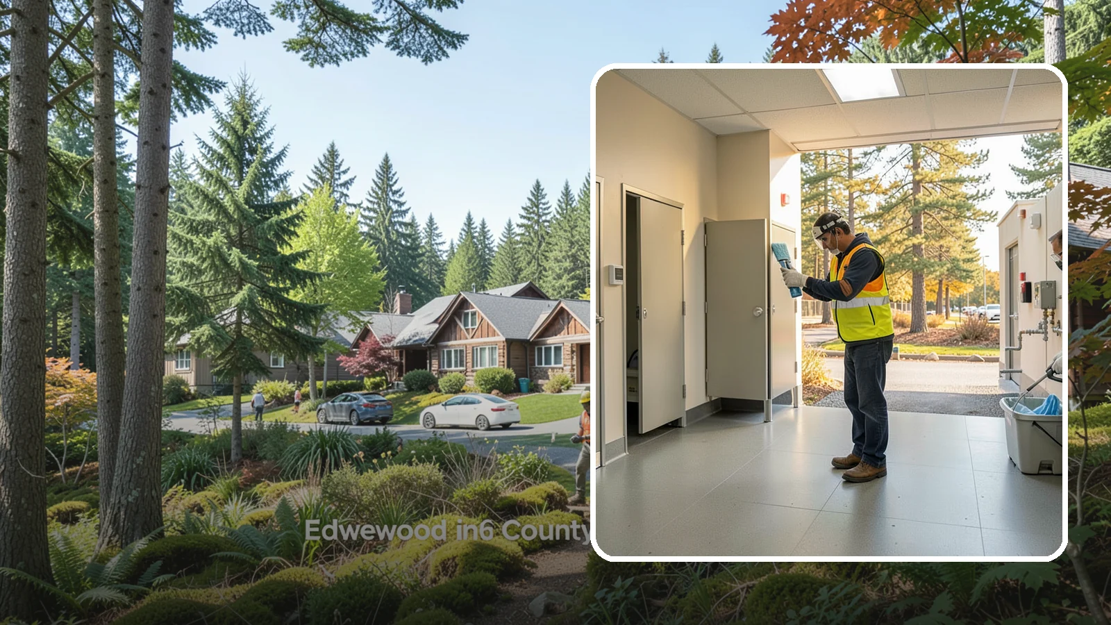 Public Restroom Maintenance in Edgewood, Pierce County, WA - Keep public restrooms clean, stocked, and functional to protect public health and facility reputation.