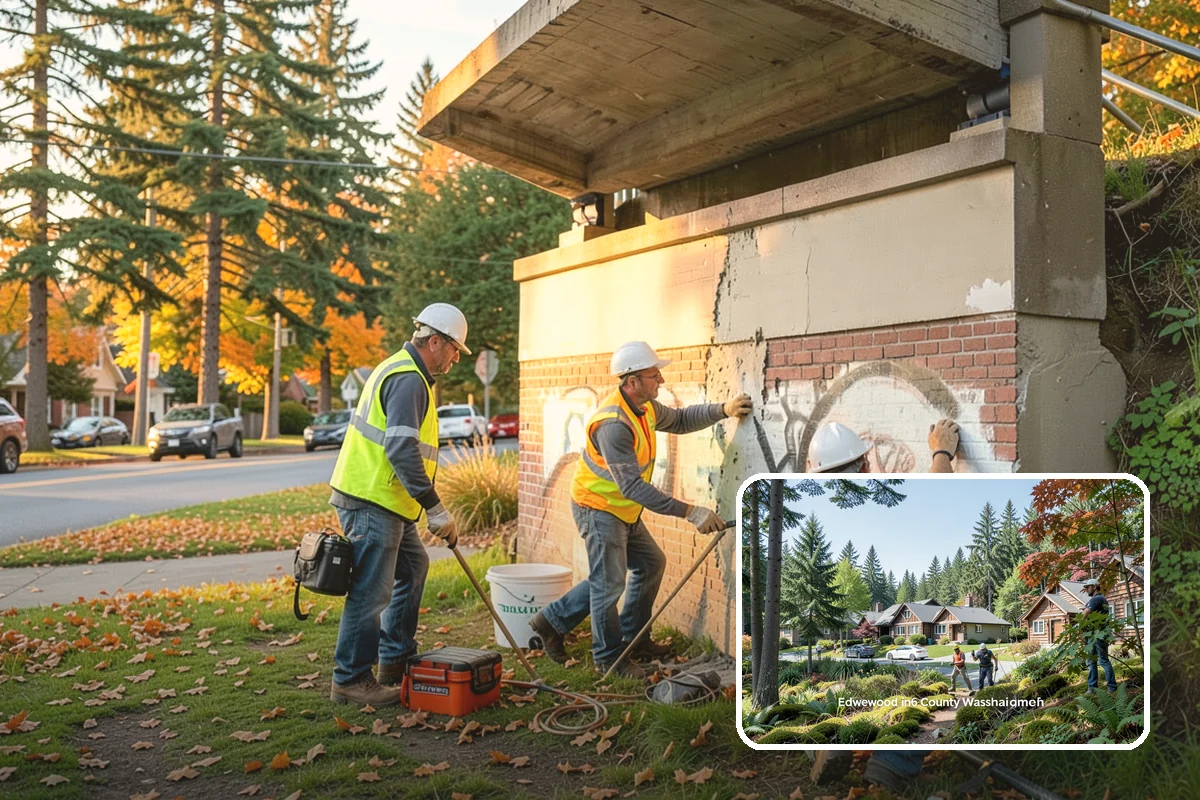 Public Restroom Maintenance in Edgewood, Pierce County, WA - Keeps high-use restrooms sanitary and presentable