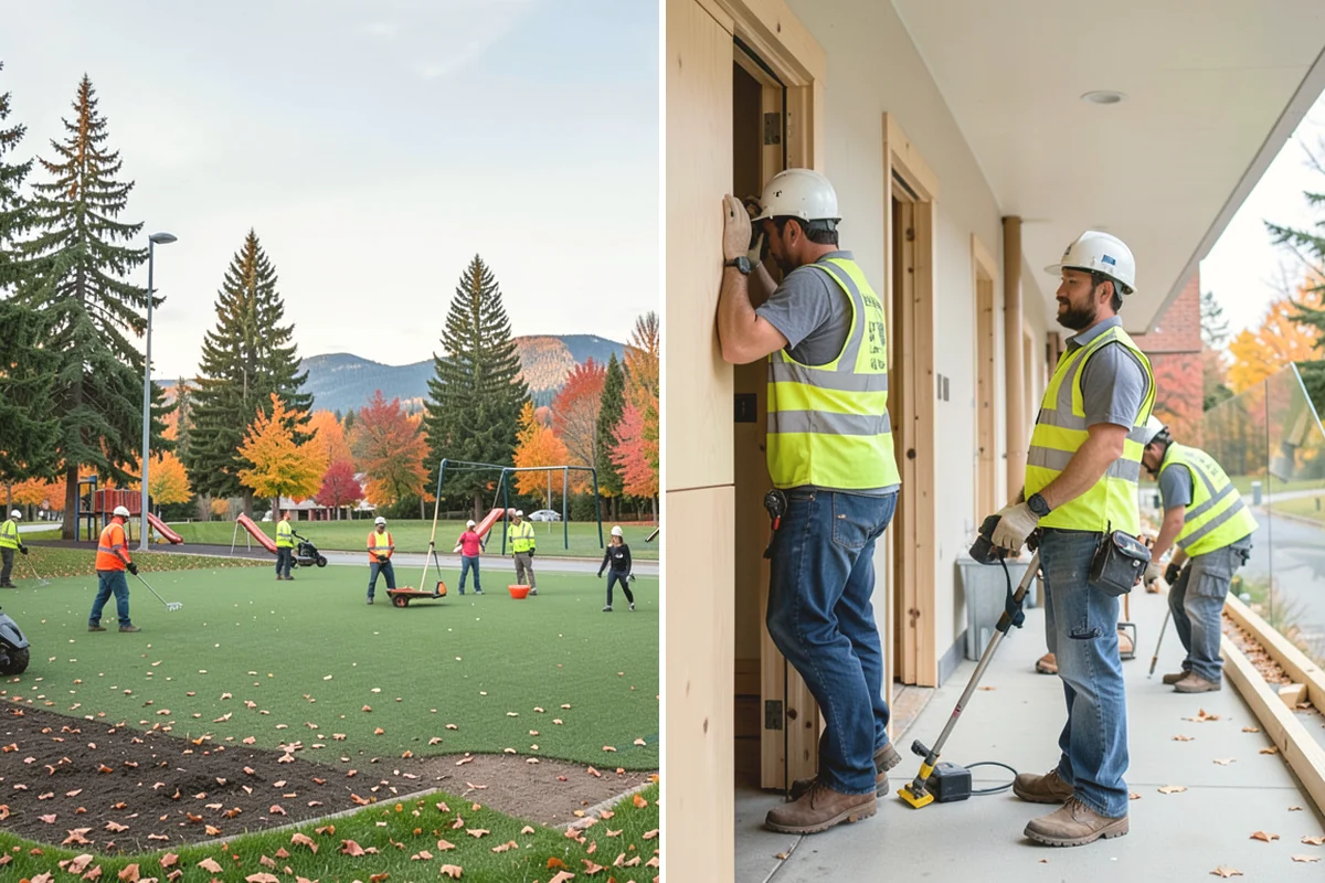 Public Restroom Maintenance in Edgewood, Pierce County, WA - Restroom inventory and service-frequency plan