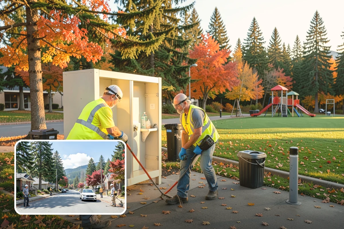 Public Restroom Maintenance in Hunts Point, King County, WA - Keeps high-use restrooms sanitary and presentable