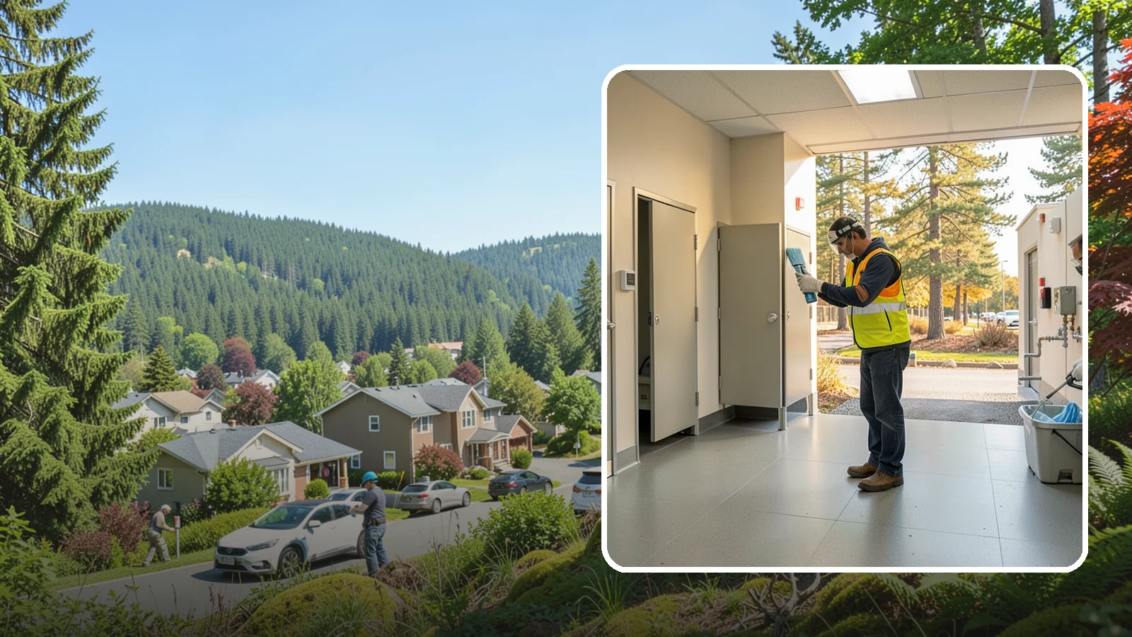 Public Restroom Maintenance in Index, Snohomish County, WA - Keep public restrooms clean, stocked, and functional to protect public health and facility reputation.