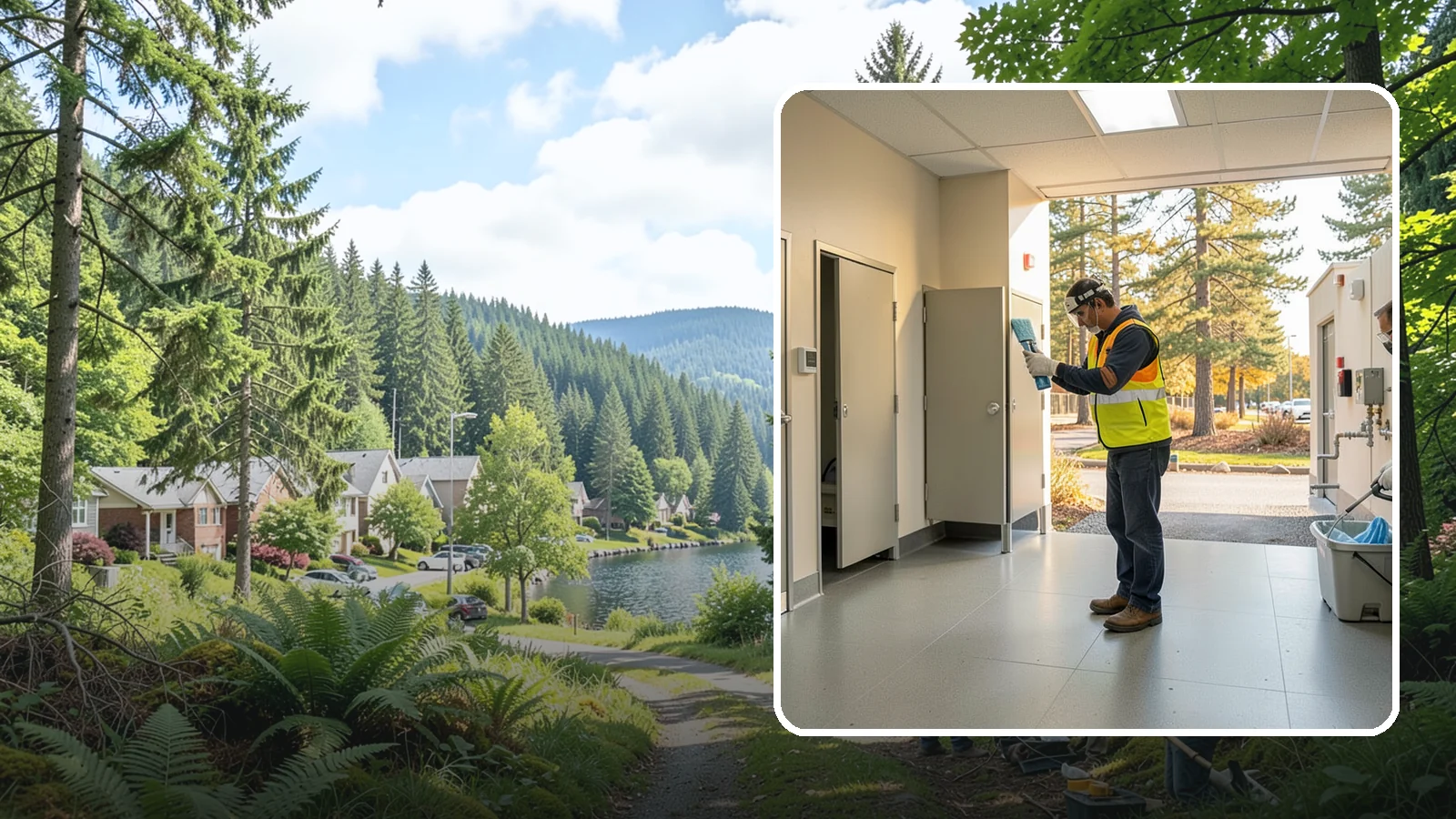 Public Restroom Maintenance in Lake Forest Park, King County, WA - Keep public restrooms clean, stocked, and functional to protect public health and facility reputation.