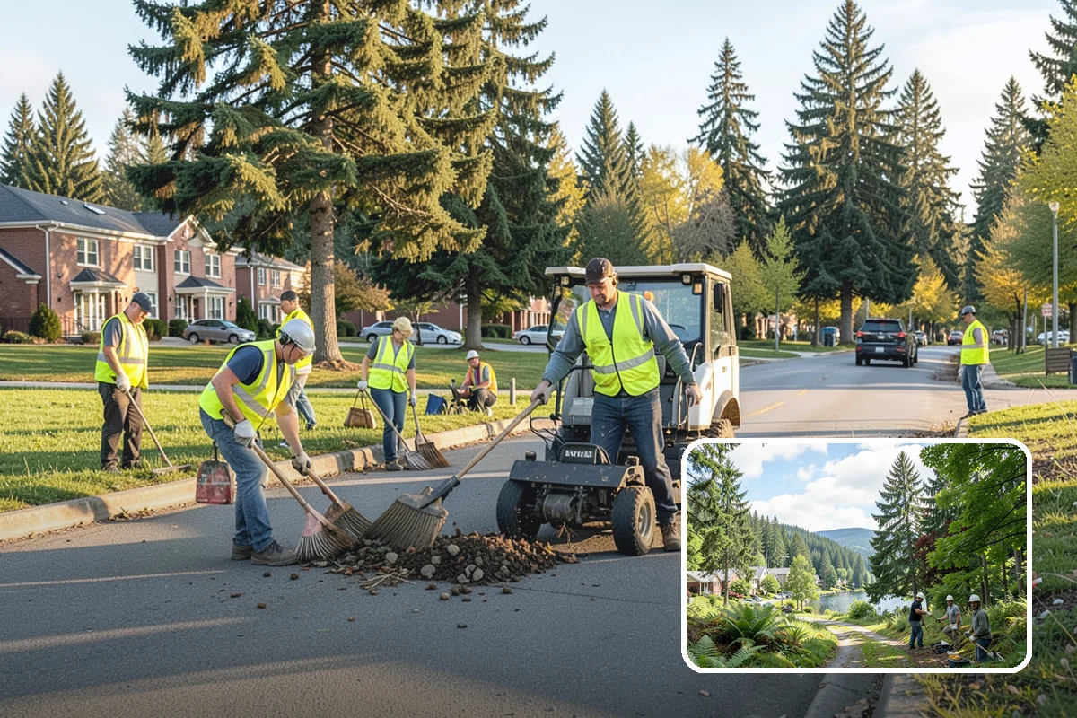Public Restroom Maintenance in Lake Forest Park, King County, WA - Keeps high-use restrooms sanitary and presentable