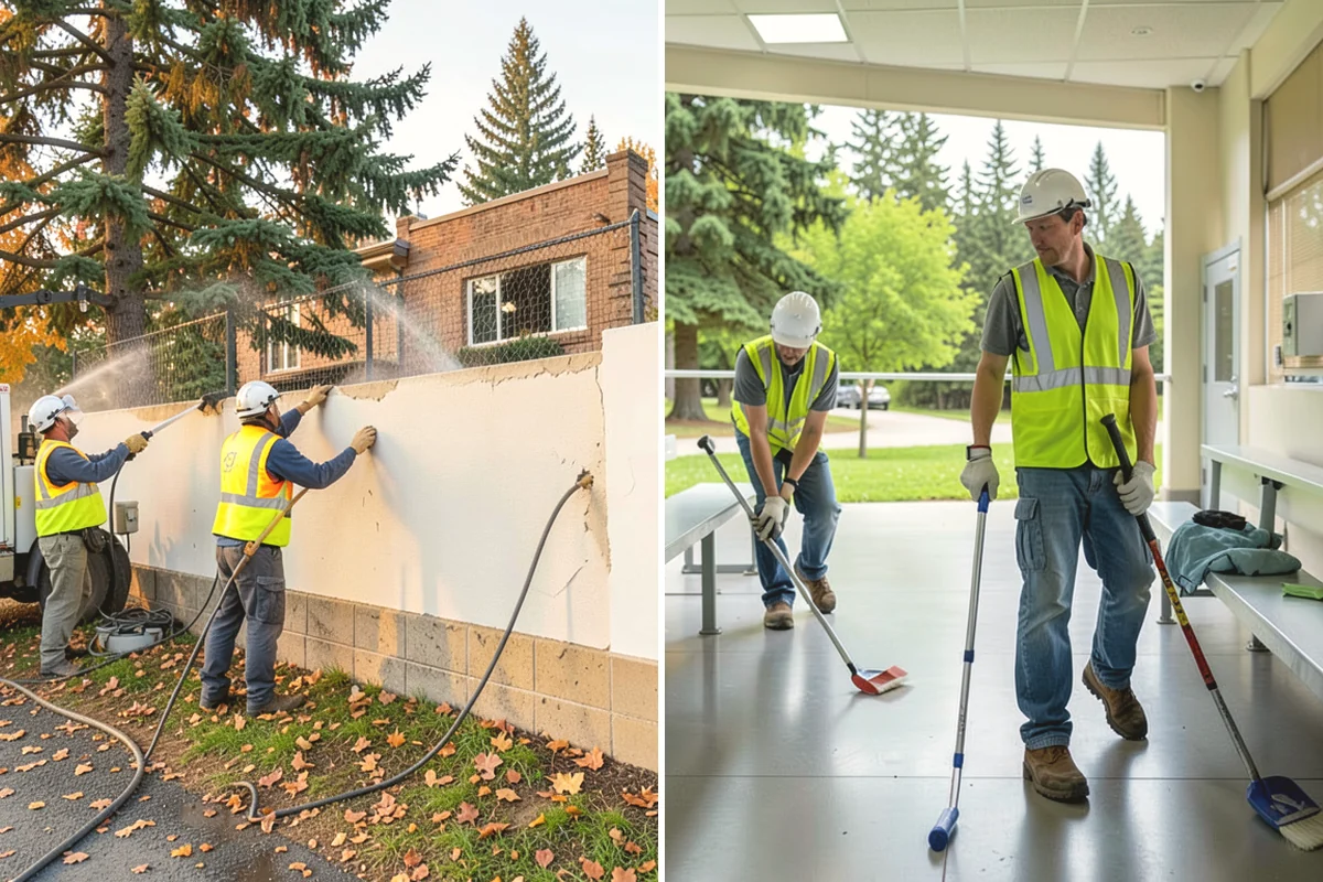 Public Restroom Maintenance in Lake Stevens, Snohomish County, WA - Restroom inventory and service-frequency plan
