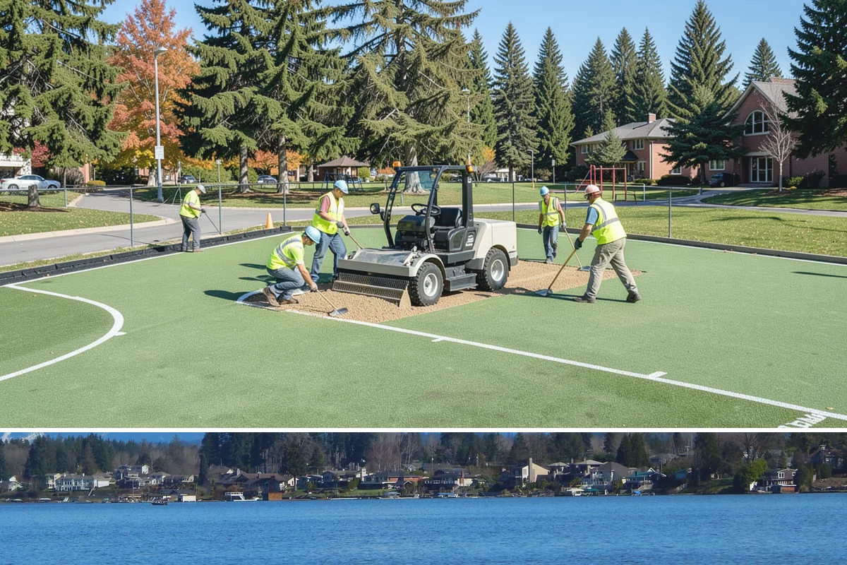 Public Restroom Maintenance in Lake Stevens, Snohomish County, WA - Summer park and event traffic sharply increases restroom use and required service frequency.