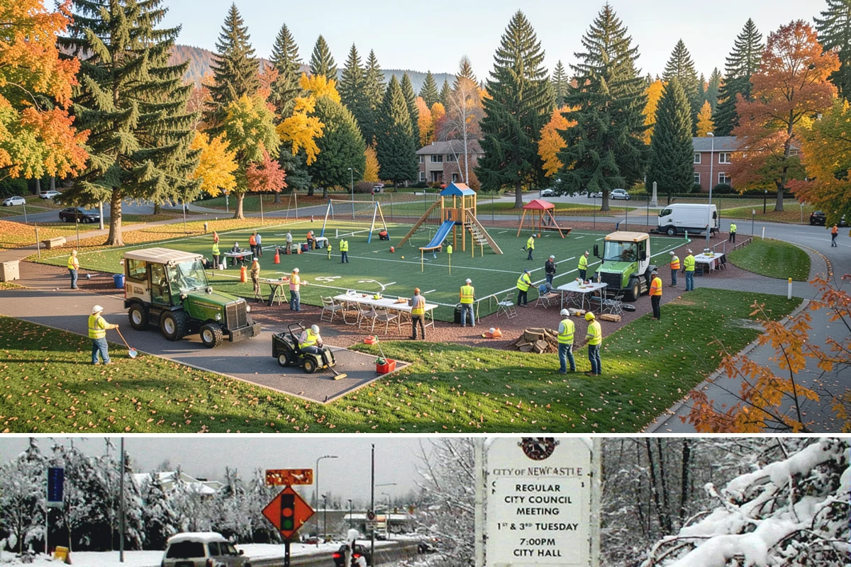 Public Restroom Maintenance in Newcastle, King County, WA - Summer park and event traffic sharply increases restroom use and required service frequency.