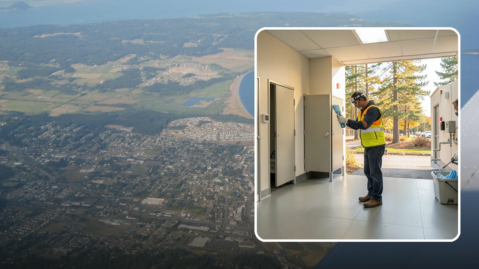 Public Restroom Maintenance in Oak Harbor, Island County, WA - Keep public restrooms clean, stocked, and functional to protect public health and facility reputation.