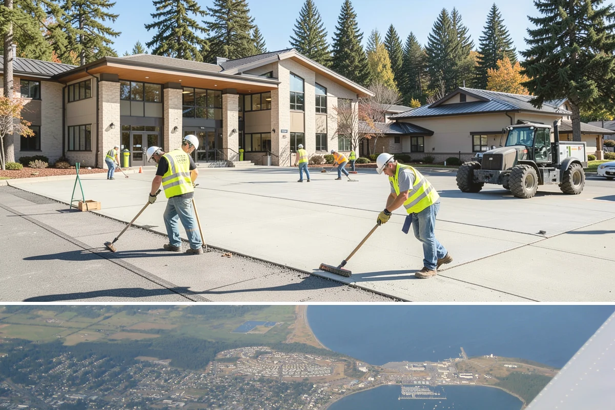 Public Restroom Maintenance in Oak Harbor, Island County, WA - Summer park and event traffic sharply increases restroom use and required service frequency.
