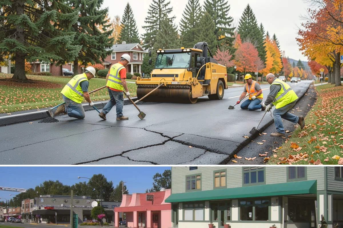 Public Restroom Maintenance in Snoqualmie, King County, WA - Summer park and event traffic sharply increases restroom use and required service frequency.