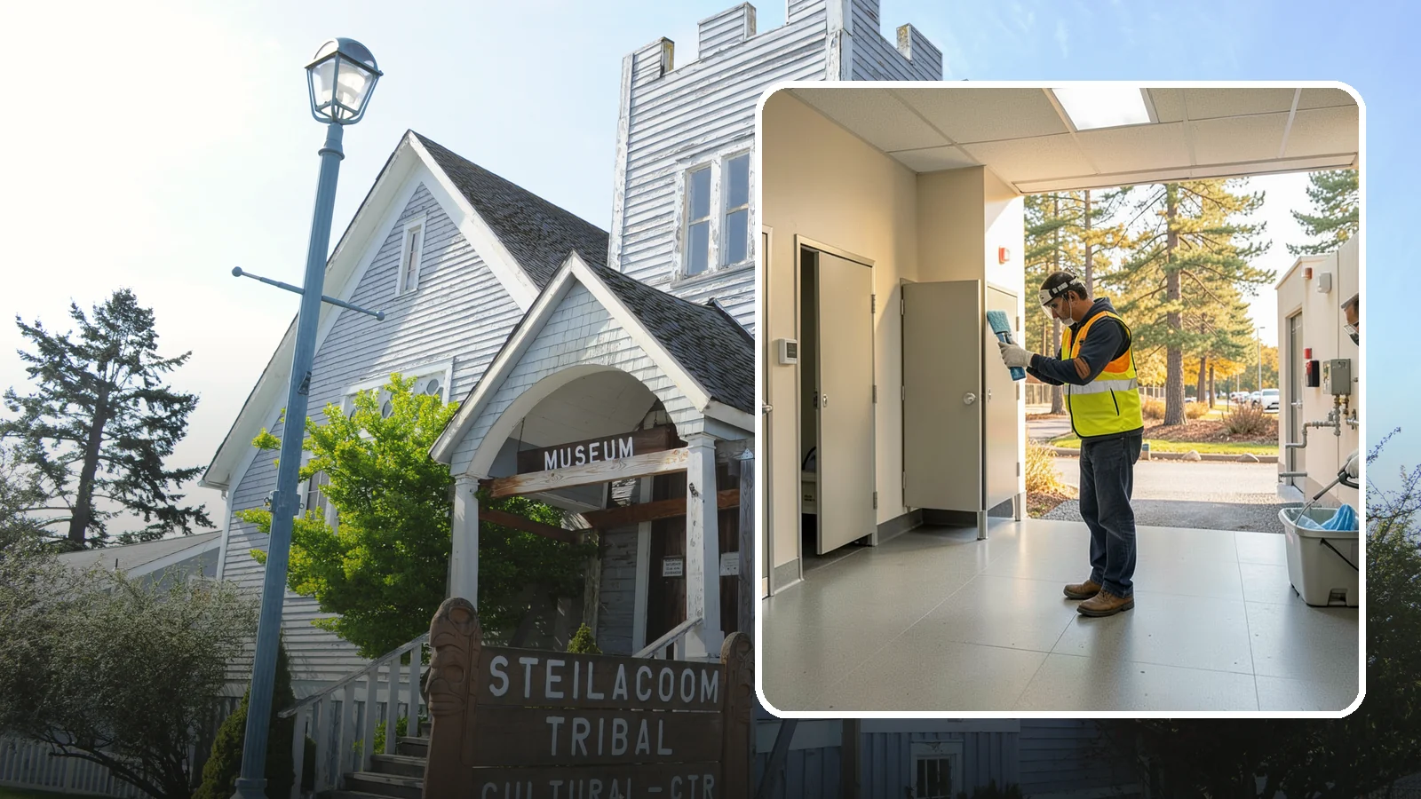 Public Restroom Maintenance in Steilacoom, Pierce County, WA - Keep public restrooms clean, stocked, and functional to protect public health and facility reputation.