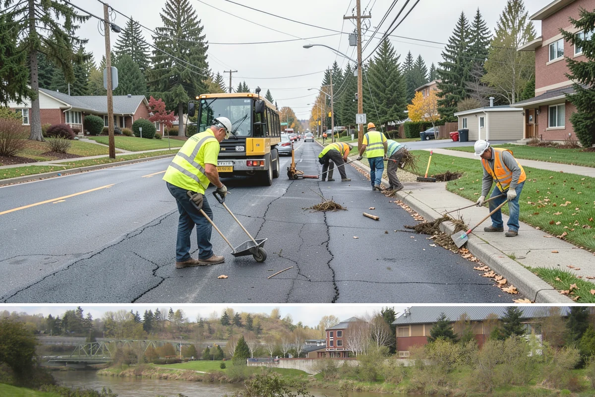 Public Restroom Maintenance in Tukwila, King County, WA - Summer park and event traffic sharply increases restroom use and required service frequency.