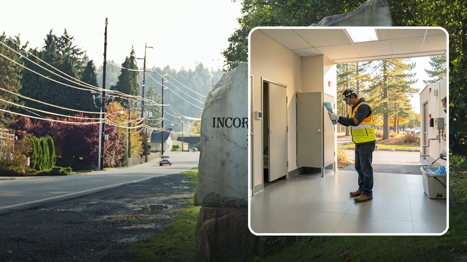 Public Restroom Maintenance in Wilkeson, Pierce County, WA - Keep public restrooms clean, stocked, and functional to protect public health and facility reputation.