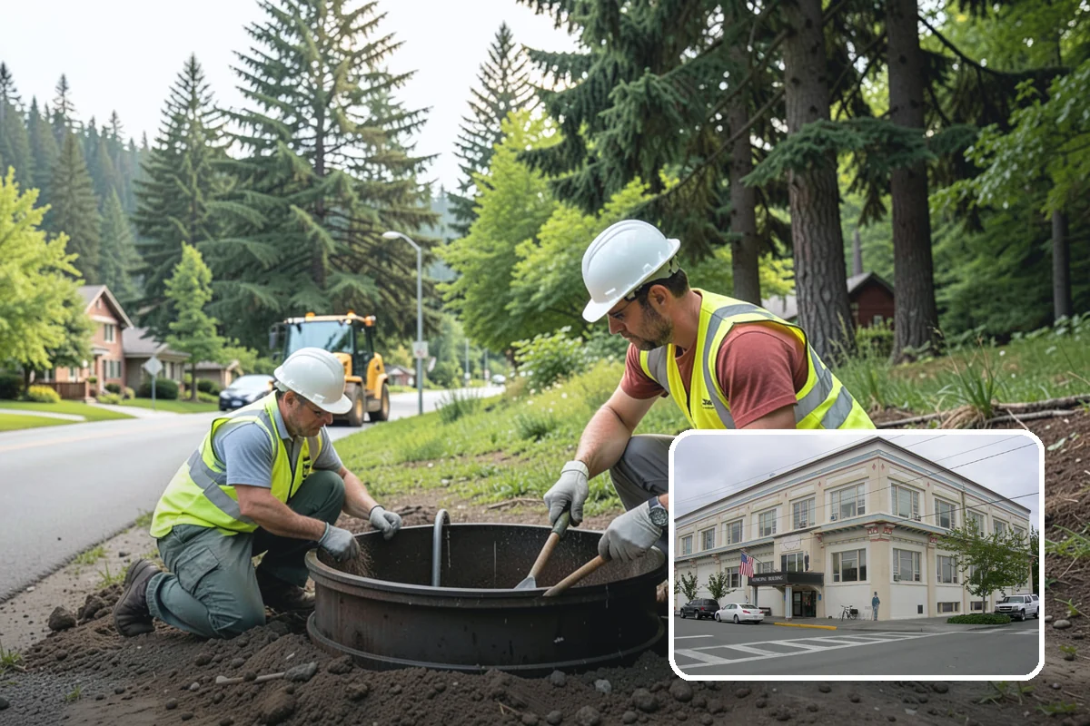 Public Restroom Renovation in Anacortes, Skagit County, WA - Upgrades worn restrooms to current accessibility clearances