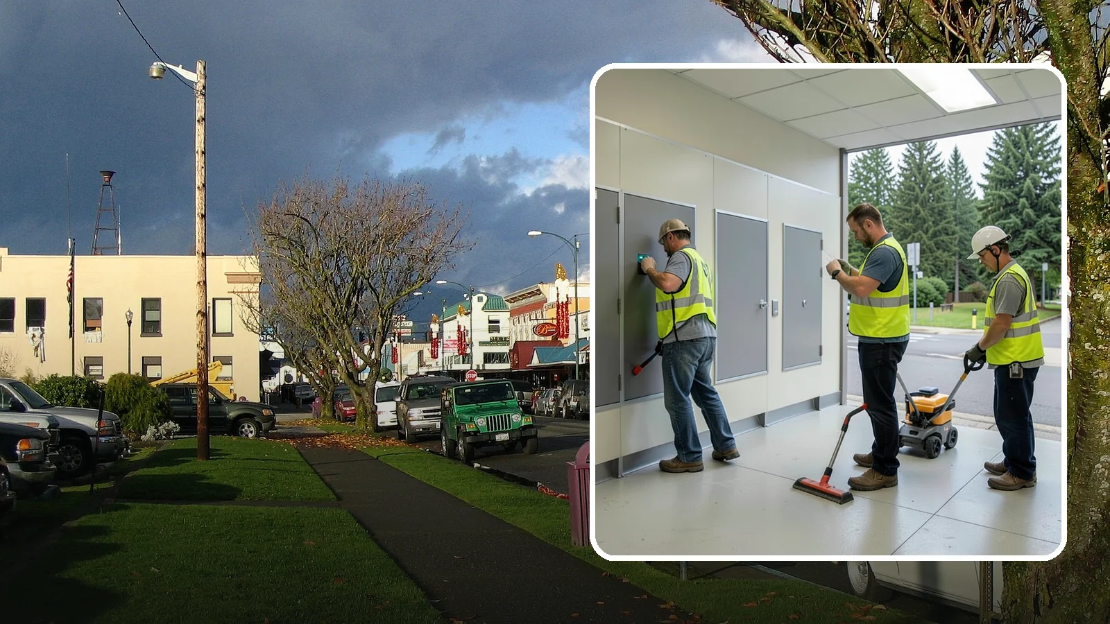 Public Restroom Renovation in Arlington, Snohomish County, WA - Modernize existing public restrooms with durable fixtures, accessibility upgrades, and improved sanitation surfaces.